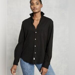 Frank & Eileen black button down shirt in XS